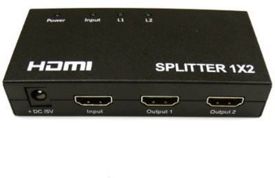 48% OFF on Microware 2 Port (1 x 2) HDMI Splitter Switch Amplify V1.4 1080P 3D Video Audio STB HDTV HDCP PS3 DVD - with 3D support Selector Box