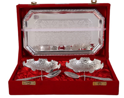 38% OFF on RajLaxmi Bowl Spoon Plate Ladle Serving Set