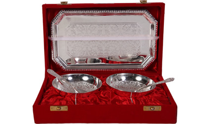 35% OFF on RajLaxmi Bowl Spoon Plate Ladle Serving Set