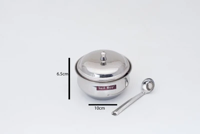 18% OFF on Tallboy Ghee Pot - Gokul Bowl Tray Serving Set 18% OFF on Tallboy Ghee Pot - Gokul Bowl Tray Serving Set