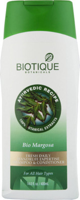 13% OFF on Biotique Bio Margosa Fresh Daily Dandruff Expertise Shampoo & Conditioner 13% OFF on Biotique Bio Margosa Fresh Daily Dandruff Expertise Shampoo & Conditioner