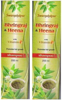 Swarnakshree Bhringraj Heena Shampoo Pack of 2 Swarnakshree Bhringraj Heena Shampoo Pack of 2