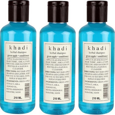 Khadi Green Apple + Conditioner Shampoo Khadi Green Apple + Conditioner Shampoo