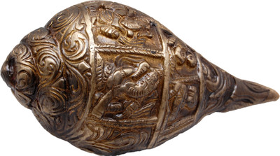 40% OFF on Handecor Ganesh Carving Sacred Shankh