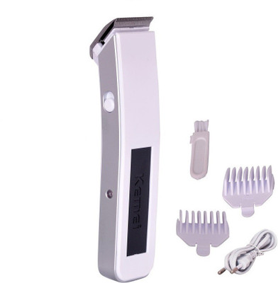 Kemei Professional KM-3005A Trimmer For Men (White) 