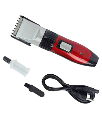 Maxed Professional Hair Blade MX-6019-Red Trimmer For Men (Red) 