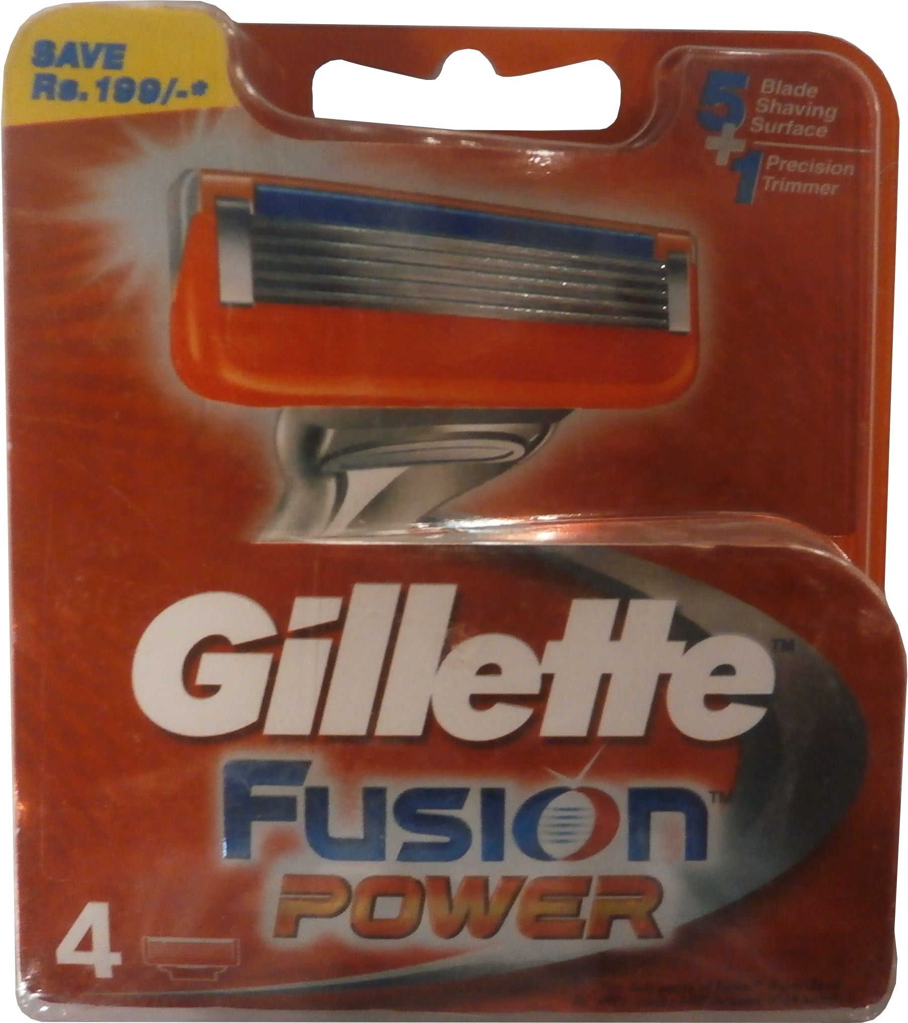 7% OFF on Gillette Fusion Power Cartridges