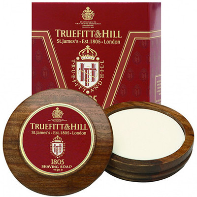 Truefitt & Hill 1805 Luxury Shaving Soap in Wooden Bowl 99 g Truefitt & Hill 1805 Luxury Shaving Soap in Wooden Bowl 99 g