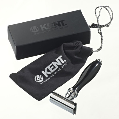 Kent KDSR3 Premium Black Handle Razor Kent KDSR3 Premium Black Handle Razor