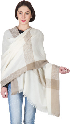 11% OFF on Shawl-e-Kashmir Wool Self Design Women's Shawl