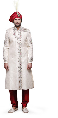 24% OFF on Azio Design Self Design Sherwani 24% OFF on Azio Design Self Design Sherwani