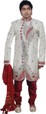 Alza Show Off Self Design Sherwani Alza Show Off Self Design Sherwani