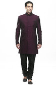 Manyavar Trendy Self Design Sherwani Manyavar Trendy Self Design Sherwani