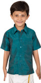 10% OFF on Thangamagan Boy's Striped Festive, Wedding Shirt