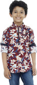 15% OFF on OKS Boys Boy's Printed Casual Shirt