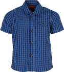 Silver Streak Boy's Checkered Casual Shirt
