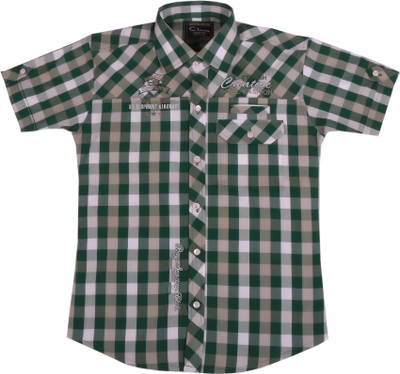 22% OFF on Chinar Shirts Boy's Checkered Casual Shirt 22% OFF on Chinar Shirts Boy's Checkered Casual Shirt