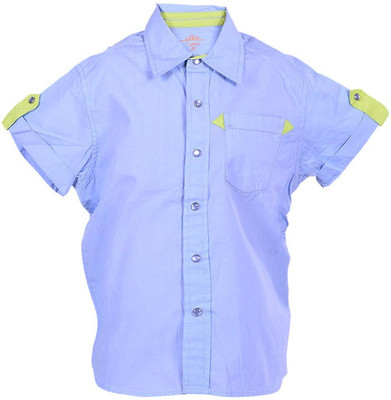 50% OFF on Ello Boy's Solid Casual Shirt