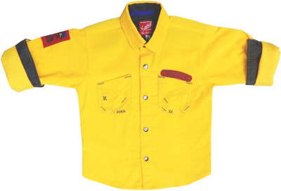 30% OFF on Kooka Kids Boy's Solid Casual Shirt 30% OFF on Kooka Kids Boy's Solid Casual Shirt
