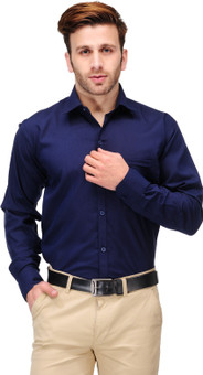 Koolpals Men's Solid Formal Shirt