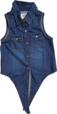 40% OFF on Tales & Stories Girl's Solid Casual Denim Shirt 40% OFF on Tales & Stories Girl's Solid Casual Denim Shirt