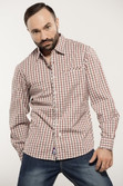 50% OFF on Mavango Men's Checkered Casual, Festive, Party Shirt
