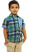 50% OFF on Bio Kid Boy's Checkered Casual Shirt