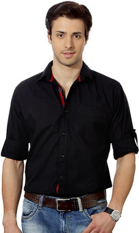 Suspense Men's Solid Casual Shirt