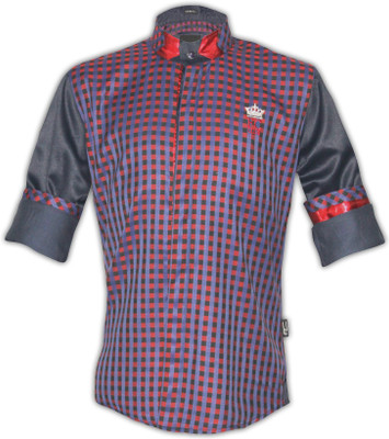 Fingerchips Boy's Checkered Party Shirt