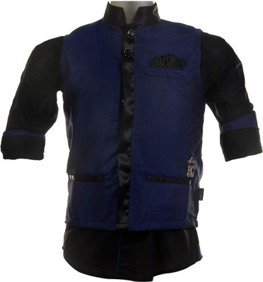 30% OFF on Fingerchips Boy's Solid Party, Wedding Shirt