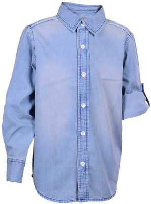 50% OFF on Ello Boy's Solid Casual Shirt