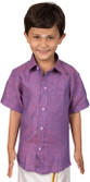 20% OFF on Thangamagan Boy's Solid Festive, Wedding Shirt