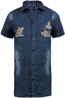 59% OFF on Jazzup Boy's Embroidered Casual, Party, Festive Shirt