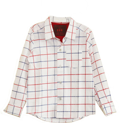 30% OFF on My Little Lambs Baby Boy's Checkered Casual Shirt