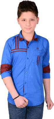 50% OFF on Aedi Boy's Solid Casual Shirt