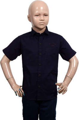 13% OFF on Puppet Nx Boy's Solid Casual Shirt