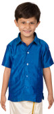 5% OFF on Thangamagan Boy's Solid Festive, Wedding Shirt