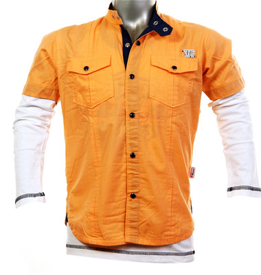 25% OFF on Fingerchips Boy's Self Design Casual Shirt 25% OFF on Fingerchips Boy's Self Design Casual Shirt