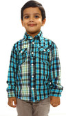 55% OFF on Bio Kid Boy's Checkered Casual Shirt