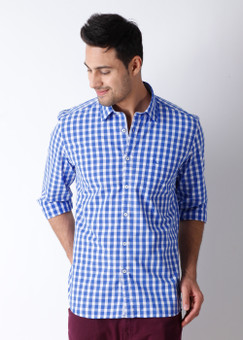 Parx Men's Checkered Casual Shirt: Shirt Parx Men's Checkered Casual Shirt: Shirt
