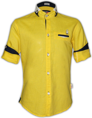 Fingerchips Boy's Solid Casual Shirt