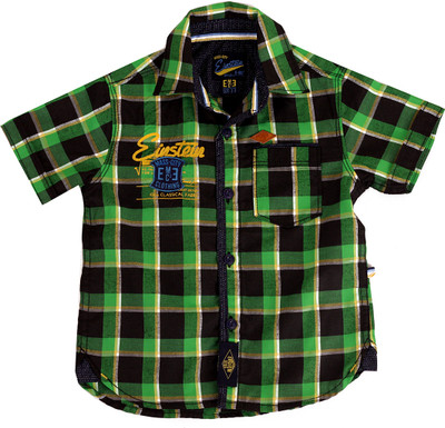64% OFF on Einstein Boy's Checkered Casual, Festive, Party Shirt