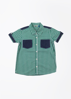 25% OFF on People Boy's Checkered Casual Shirt