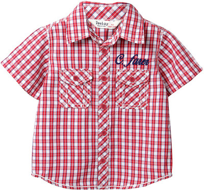 Beebay Boy's Checkered Casual Shirt