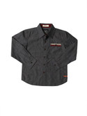 SuperYoung Boy's Solid Casual Shirt SuperYoung Boy's Solid Casual Shirt