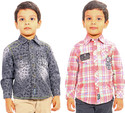 30% OFF on Bio Kid Boy's Woven Casual Shirt