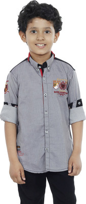 40% OFF on OKS Boys Boy's Striped Casual Shirt