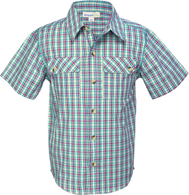 50% OFF on ShopperTree Boy's Checkered Casual Shirt 50% OFF on ShopperTree Boy's Checkered Casual Shirt