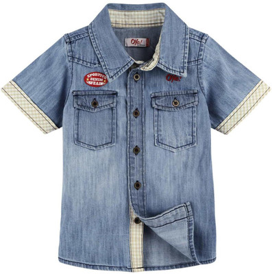 25% OFF on Oye Boy's Solid Casual Shirt