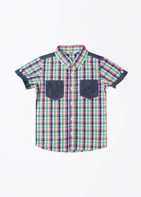 25% OFF on People Boy's Checkered Casual Shirt